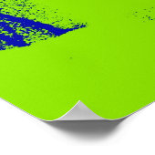 ポスターグリーン ポスター (角)