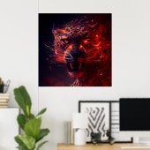 ポスターゲパルドルージュ ポスター (ホームオフィス)