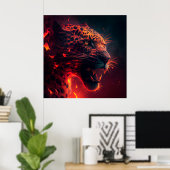 ポスターゲパルドルージュ ポスター (ホームオフィス)