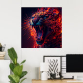 ポスターゲパルドルージュ ポスター (ホームオフィス)