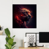 ポスターゲパルドルージュ ポスター (ホームオフィス)