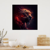 ポスターゲパルドルージュ ポスター (キッチン)