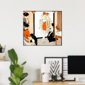 ポスターコルセットレコルセットレフレーパリ ポスター (ホームオフィス)