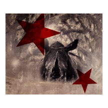 ポスターサイの水彩画