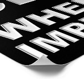 ポスターサインが出たら拍手おもしろいする ポスター (角)