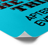 ポスターサインを当おもしろいてにする ポスター (角)