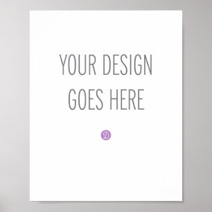 ポスターサイン印刷(8"x10") ポスター