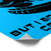 ポスターサイン熱狂するに対すおもしろいるコミットメント ポスター (角)