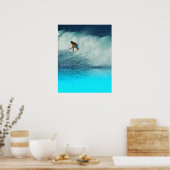 ポスターサーファーガール2レインボーベイオーストラリア ポスター (キッチン)