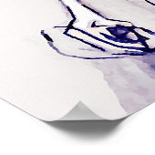 ポスターシーキングファッションイラストレーション ポスター (角)