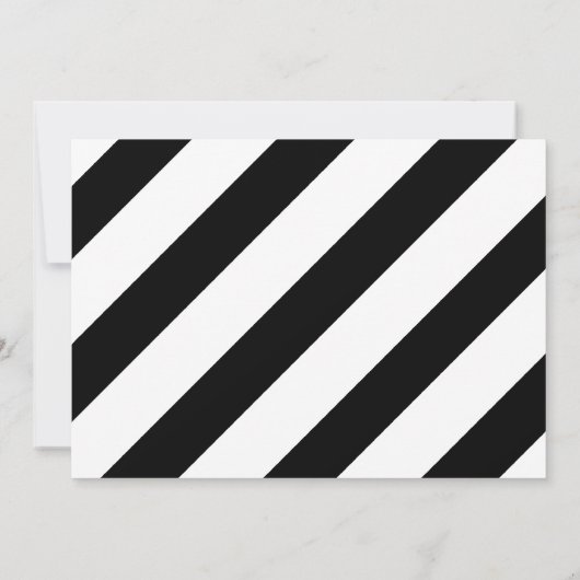 ポスタースタイルの卒業の招待状 招待状 (裏面)