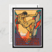 ポスタースタンプPPIEを開く， 1915 ポストカード (正面/裏面)