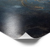 ポスタースチームパンクゴシックレディーバグウォールアート フォトプリント            (角)