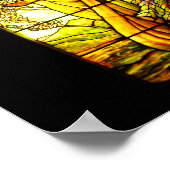 ポスターステンドグラス – ティファニー6 ポスター (角)