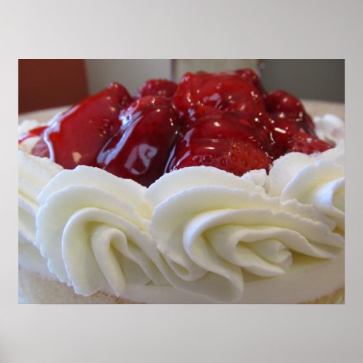 ポスターストロベリーケーキ ポスター (正面)