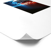 ポスタースポーツカー ポスター (角)