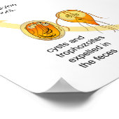 ポスターダイアグラム心房寄生虫 ポスター (角)