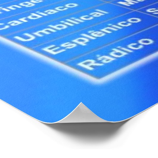 ポスターチャクラe suas Relasos ポスター (角)