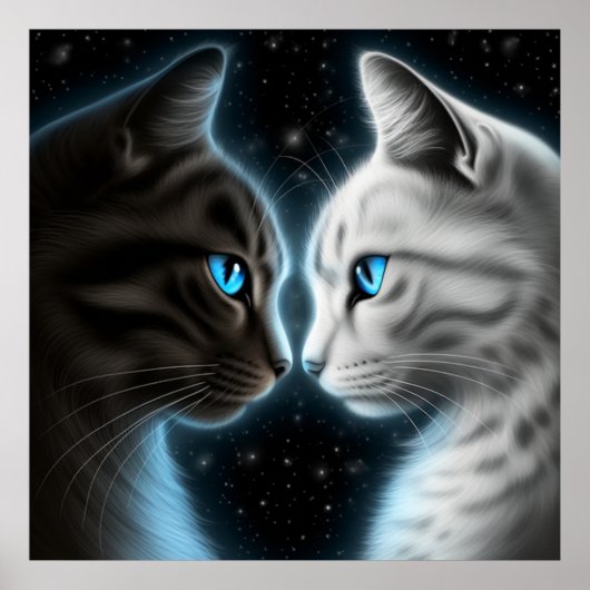 ポスターチャット顔a顔 ポスター (正面)