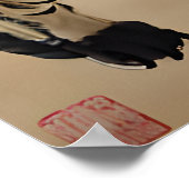 ポスターティグレ – Arte tradicional Chinesa ポスター (角)