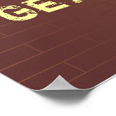 ポスターテンプレートはローカルライブラリをサポート ポスター (角)