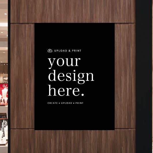 ポスターデザインアップロード18" x 24"の看板 ポスター