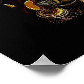 ポスターデジタル抽象芸術アート ポスター (角)