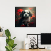 ポスタードッグ ポスター (ホームオフィス)