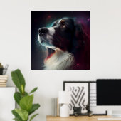 ポスタードッグ ポスター (ホームオフィス)