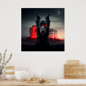 ポスタードッグ ポスター (キッチン)