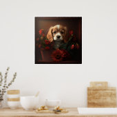 ポスタードッグ ポスター (キッチン)