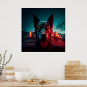 ポスタードッグ ポスター (キッチン)