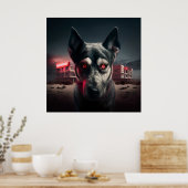 ポスタードッグ ポスター (キッチン)