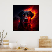 ポスタードッグ ポスター (キッチン)