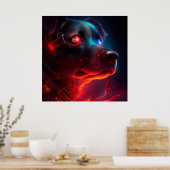 ポスタードッグ ポスター (キッチン)