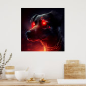 ポスタードッグ ポスター (キッチン)