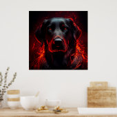 ポスタードッグ ポスター (キッチン)