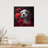 ポスタードッグ ポスター (キッチン)