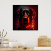 ポスタードッグ ポスター (キッチン)