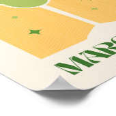 ポスタードリンクカクテルアートマルガリータ ポスター (角)