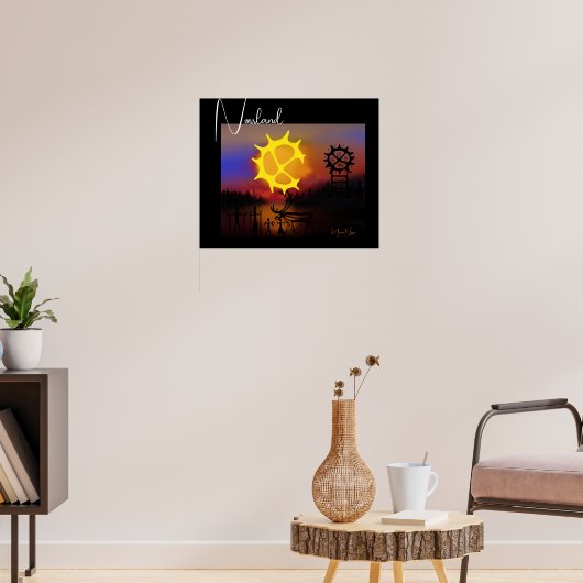 ポスターノルランズケベル ポスター (リビング3)