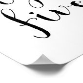 ポスターハイファイブ ポスター (角)