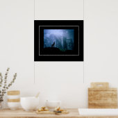 ポスターハウリングオオカミ ポスター (キッチン)