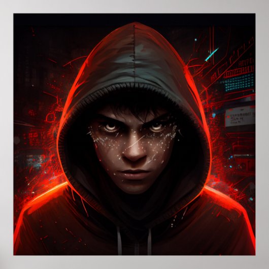 ポスターハッカー ポスター (正面)