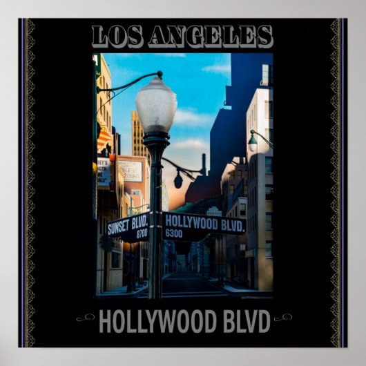 ポスターハリウッドBlvd.ポスター ポスター (正面)