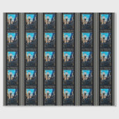 ポスターハリウッドBlvd. ラッピングペーパー (フラット)