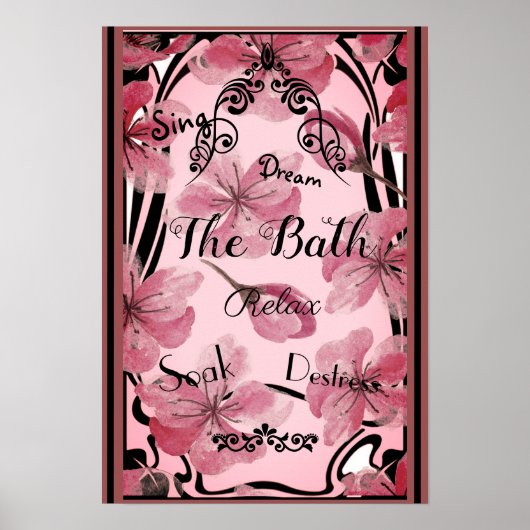 ポスターバスルール ポスター (正面)