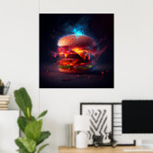 ポスターバーガー ポスター (ホームオフィス)