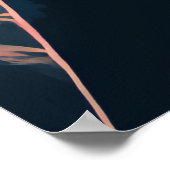 ポスターパピエHochwertigesドラック（マット） ポスター (角)