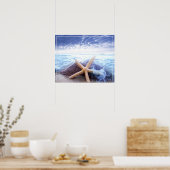 ポスターヒトデ ポスター (キッチン)